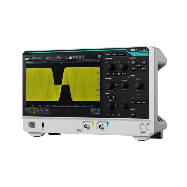 Alt view image 3 of 5 - UNI-T UPO2102HD 12-Bit 2 to 4 Ch Analog Channel High Definition Oscilloscope 2.5GSa/s 100Mpts 1,000,000wfms/s Ultra Phosphor 3.0 UART I2C SPI CAN LIN 10.1" Touchscreen (100MHz 2Channel)