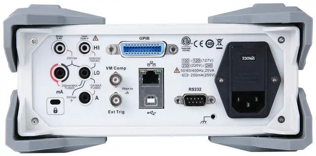Alt view image 4 of 5 - UNI-T UT8806E 6.5 Digit Performance-Series Benchtop Digital Multimeter 1,999,999 Counts Auto-Ranging TRMS Dual Display 4.3 inch Touchscreen 0.0035% Accuracy
