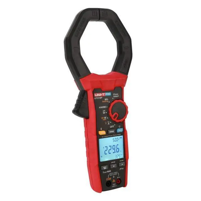 Alt view image 4 of 7 - UNI-T UT219P Harmonic Power Clamp Meter Digital AC Current clamp Power Harmonic Test