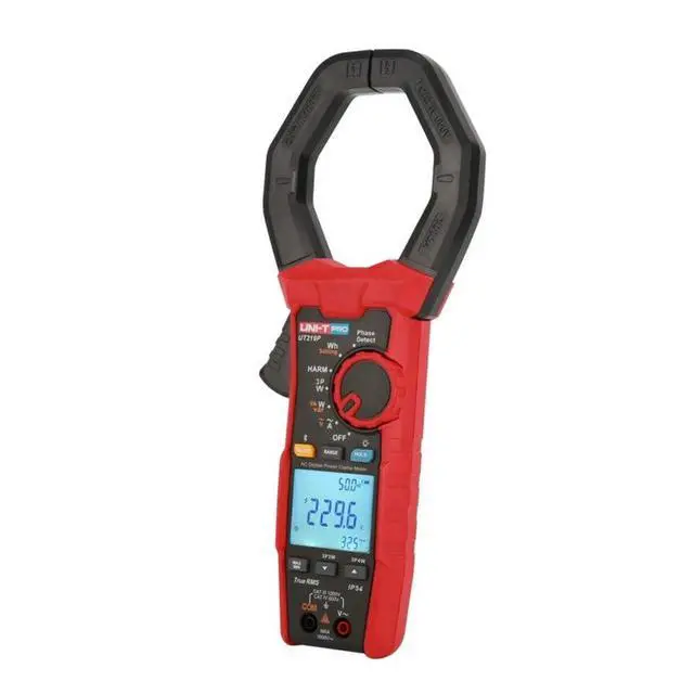 Alt view image 5 of 7 - UNI-T UT219P Harmonic Power Clamp Meter Digital AC Current clamp Power Harmonic Test