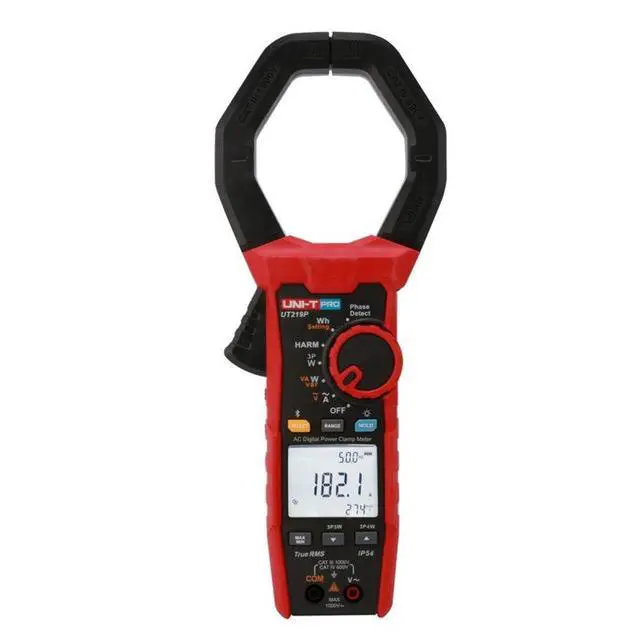 Alt view image 6 of 7 - UNI-T UT219P Harmonic Power Clamp Meter Digital AC Current clamp Power Harmonic Test