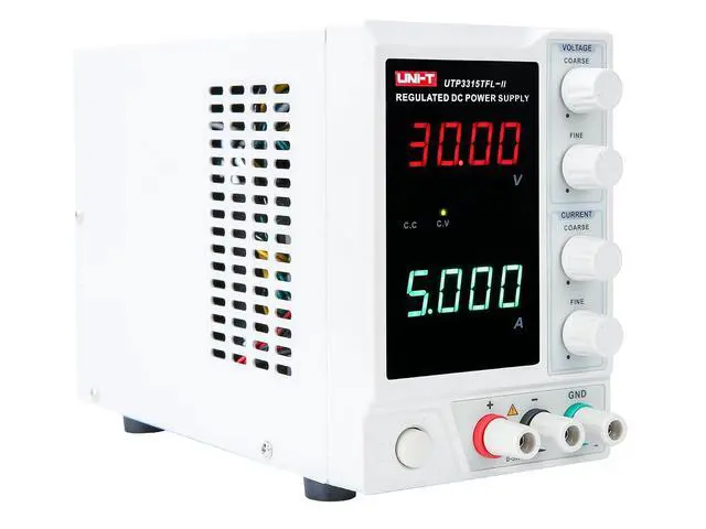 Alt view image 2 of 5 - UNI-T UTP3313TFL-II 1Ch Linear DC Power Supply 90W 30V 3A 10mV/1mA LED Voltage Current Dual 110V/220V±5% AC Frequency 50Hz/60Hz Display