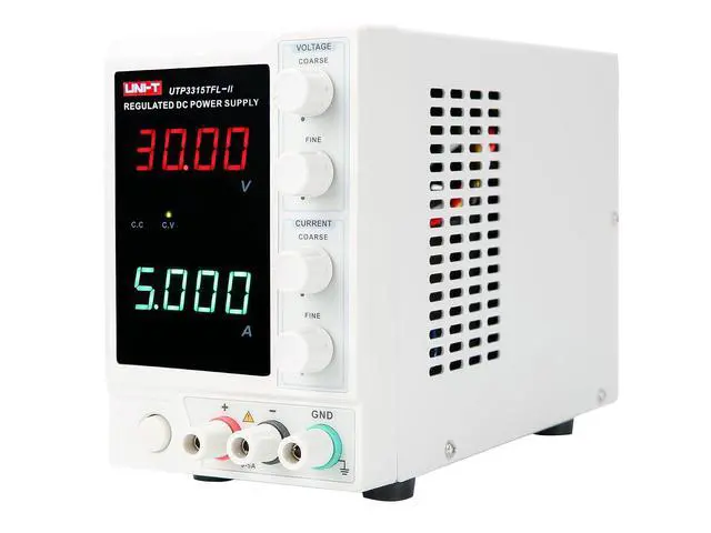 Alt view image 3 of 5 - UNI-T UTP3313TFL-II 1Ch Linear DC Power Supply 90W 30V 3A 10mV/1mA LED Voltage Current Dual 110V/220V±5% AC Frequency 50Hz/60Hz Display