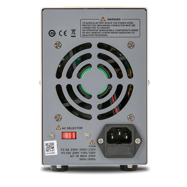 Alt view image 3 of 3 - UNI-T UTP3315TFL-II 1Ch Linear DC Power Supply 150W 30V 5A 10mV/1mA LED Voltage Current Dual 110V/220V±5% AC Frequency 50Hz/60Hz Display
