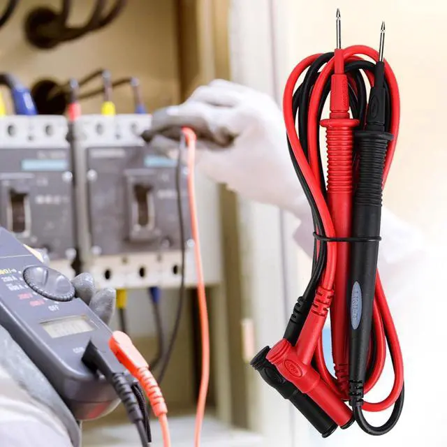Alt view image 7 of 7 - UNI-T UT-L21 Universal Test Lead Probe Multimeter Testing Accessories with Sleeve Durable ABS Material for Electrical Engineers Technicians 900mm Cable Length