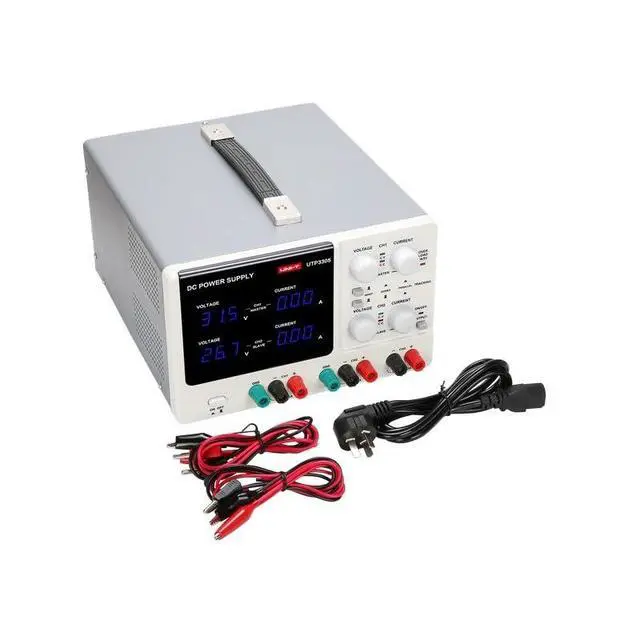 Alt view image 5 of 6 - UNI-T UTP3305 3 Channel Linear DC Laboratory Power Supply 3Ch 100mV/10mA 32V CV: 1×10+3mV CC: 2×10+3mA 5V Output Voltage (335W, 3A Output)