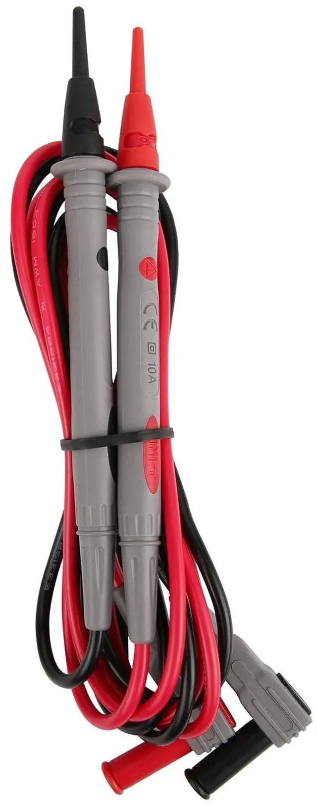 Alt view image 2 of 4 - UNI-T UT-L90 Fine-Tip Test Probe Removable Protective Sleeve CAT II 1000V Rating Current 10A 1200mm