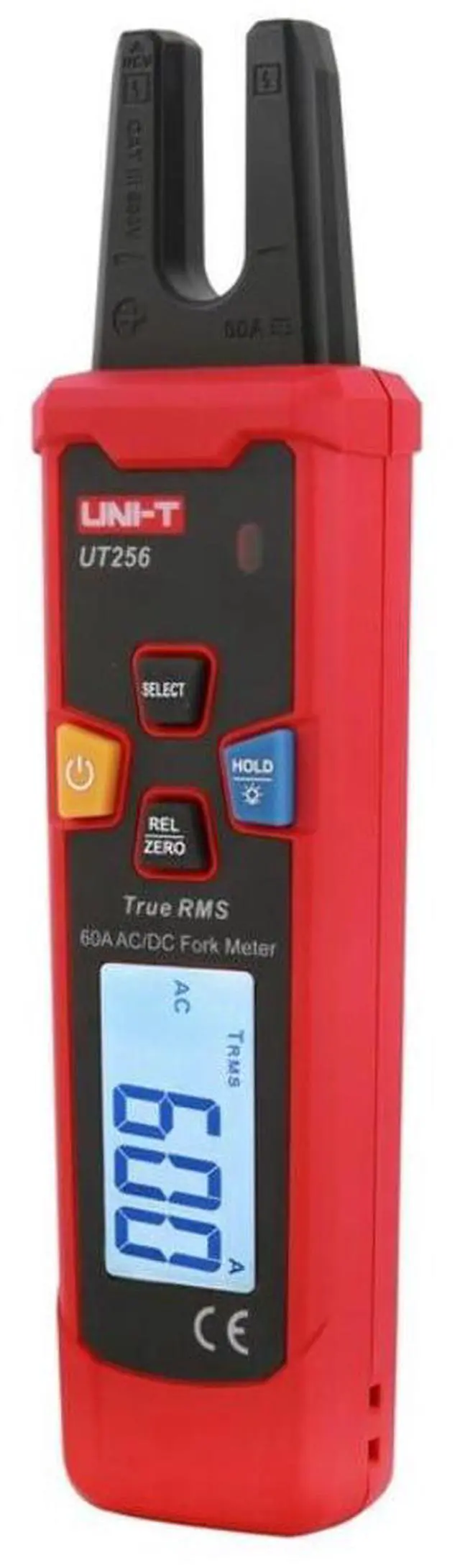 Alt view image 4 of 6 - UNI-T UT256 60A TRMS Fork Clamp Meter for Automotive Electrical Wiring UL