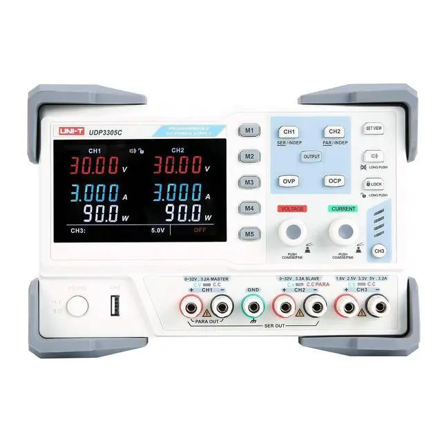 Alt view image 2 of 5 - UNI-T UDP3305C 3Ch Advanced-Series Programmable Linear DC Power Supply