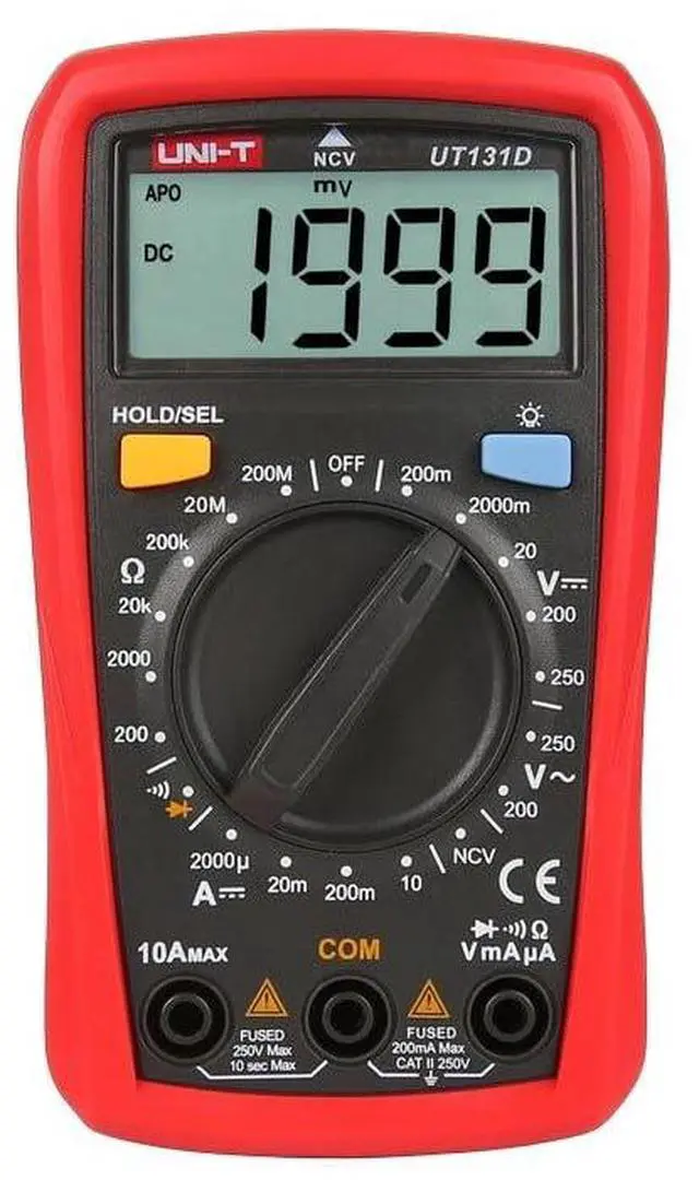 Main image of UNI-T UT131D Palm Size Digital Multimeter with NCV Detection