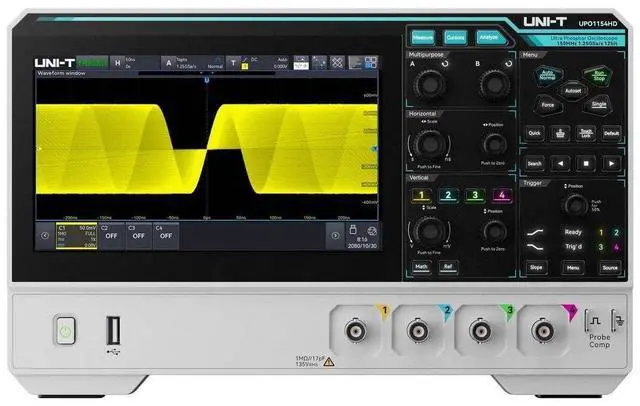 Main image of UNI-T UPO1154HD 150 MHz 4Ch 12-Bit Digital Storage Oscilloscope