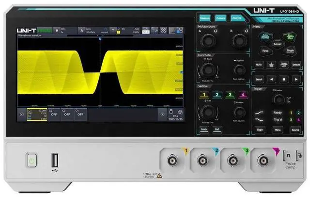 Main image of UNI-T UPO1084HD 80 MHz 4Ch 12-Bit Digital Storage Oscilloscope