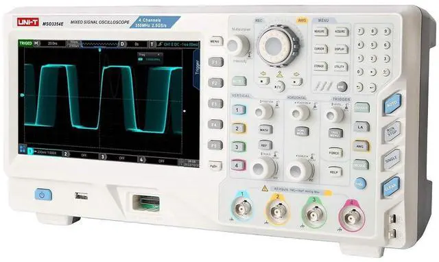 Alt view image 3 of 5 - UNI-T MSO3354E 350MHz 4+16Ch MSO Mixed Signal Digital Oscilloscope
