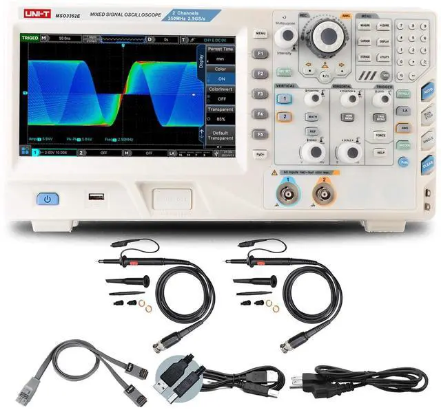 Main image of UNI-T MSO3352E 350MHz 2+16Ch MSO Mixed Signal Digital Oscilloscope