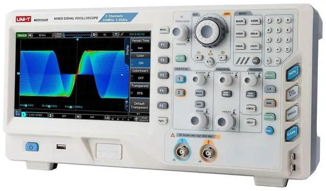 Alt view image 3 of 5 - UNI-T MSO3352E 350MHz 2+16Ch MSO Mixed Signal Digital Oscilloscope
