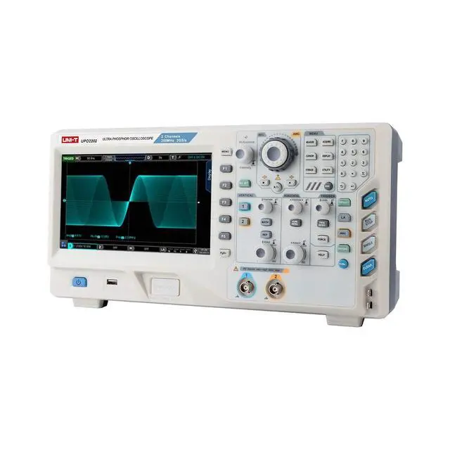 Alt view image 3 of 5 - UNI-T UPO2204 4-Channel Digital Phosphoroscilloscope, 2GSa/s, 200MHz, 56 Mpts