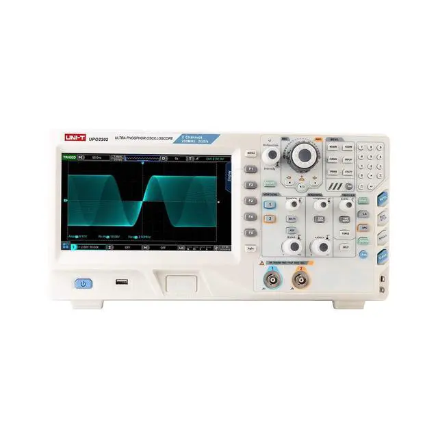 Alt view image 2 of 5 - UNI-T UPO2204 4-Channel Digital Phosphoroscilloscope, 2GSa/s, 200MHz, 56 Mpts