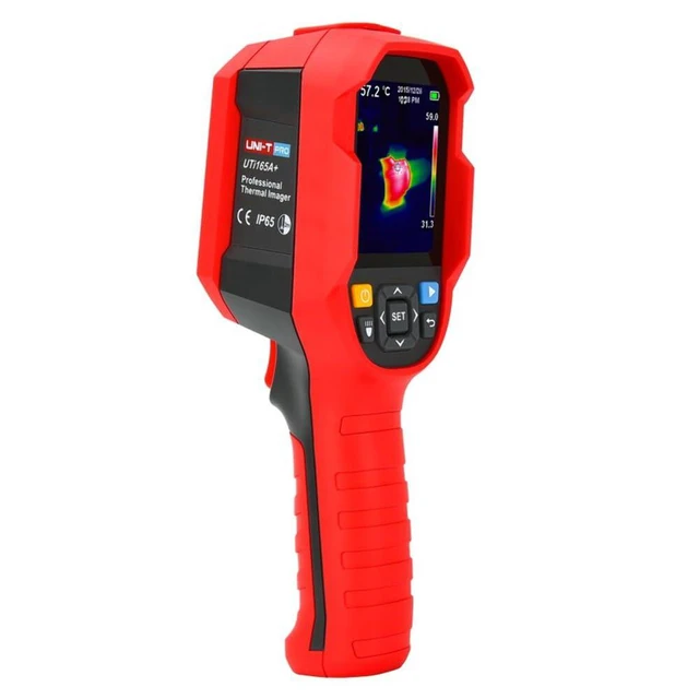 Alt view image 4 of 7 - UNI-T UTi165A+ Thermal Camera Imager 160×120 Pixels IR Resolution Handheld Infrared Camera Thermal Imaging IP65 2 Meter Drop Durability Rechargeable
