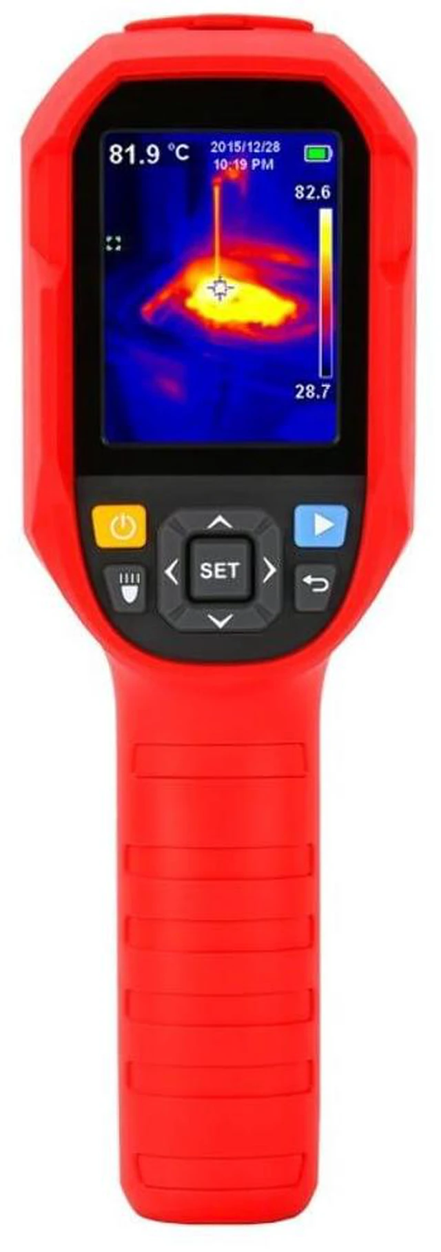 Alt view image 3 of 7 - UNI-T UTi165A+ Thermal Camera Imager 160×120 Pixels IR Resolution Handheld Infrared Camera Thermal Imaging IP65 2 Meter Drop Durability Rechargeable