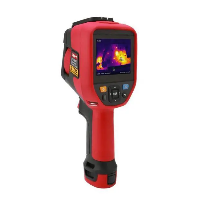 Alt view image 5 of 7 - UNI-T IPS Touch Screen Handheld UTi384G Adjustable Focus 384 * 288 IR -20~550C Thermal Imaging Camera Thermal Imager