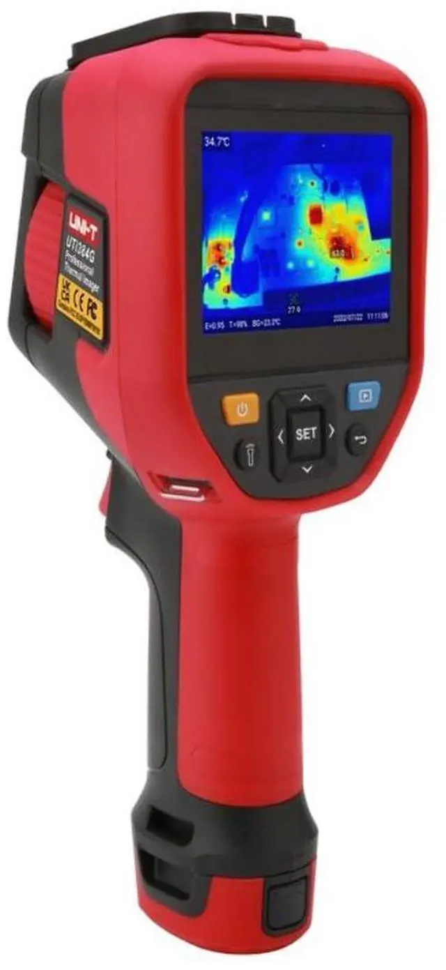 Alt view image 6 of 7 - UNI-T IPS Touch Screen Handheld UTi384G Adjustable Focus 384 * 288 IR -20~550C Thermal Imaging Camera Thermal Imager