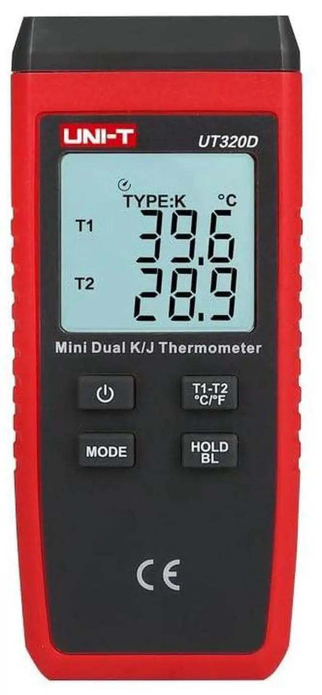 Main image of UNI-T UT320D Mini Contact Type Thermometer Dual Channel