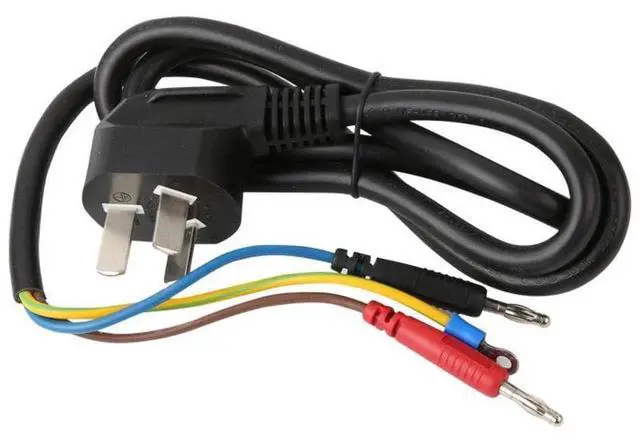 Main image of UNI-T UTE-L10A Power Meter Test Cables UTE-Series Power Analyzers, 16A Alligator Clip Connection Cable, AC Three-Pin Plug Banana Head Connection Cable, Power Adapter