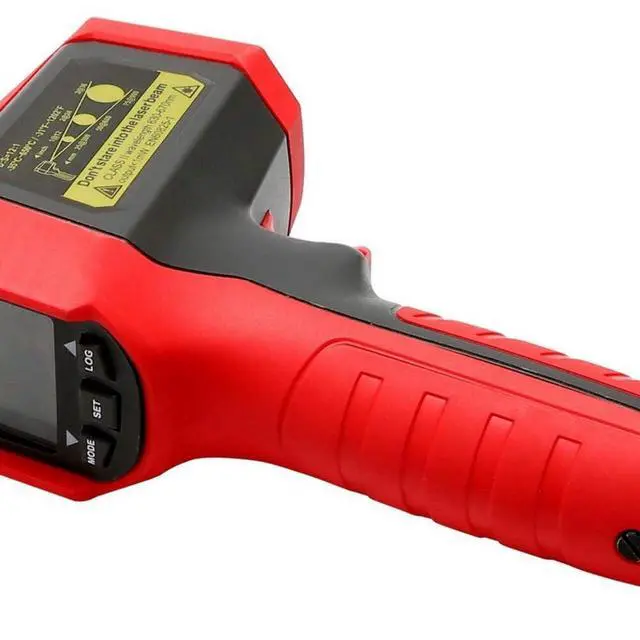 Alt view image 2 of 7 - UNI-T UT309E Advanced Industrial Infrared Thermometer Temperature: -35850; D:S Ratio: 20:1; Emissivity: 0.11 Adjustable; High/Low Temperature Alarm; IP65