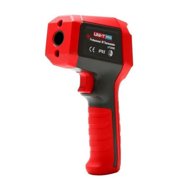Alt view image 6 of 7 - UNI-T UT309E Advanced Industrial Infrared Thermometer Temperature: -35850; D:S Ratio: 20:1; Emissivity: 0.11 Adjustable; High/Low Temperature Alarm; IP65