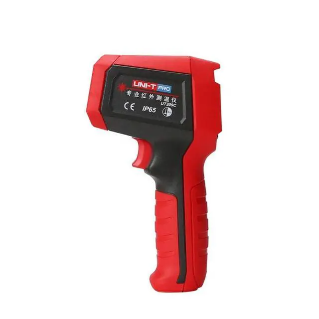 Alt view image 3 of 7 - UNI-T UT309C Professional Infrared Thermometer Temperature: -35650; D:S Ratio: 12:1; Emissivity: 0.95; Laser Type: Dual Laser; Class 2; IP65