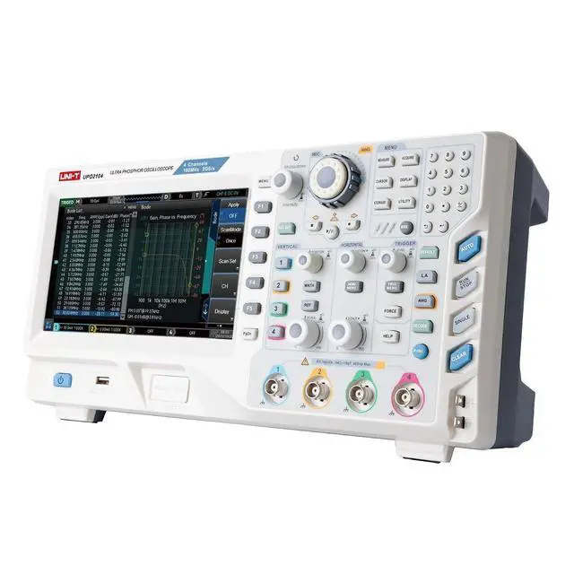 Alt view image 3 of 5 - UNI-T UPO2104 4-Channel Digital Phosphoroscilloscope (Analog), 2GSa/s, 100MHz, 56 Mpts