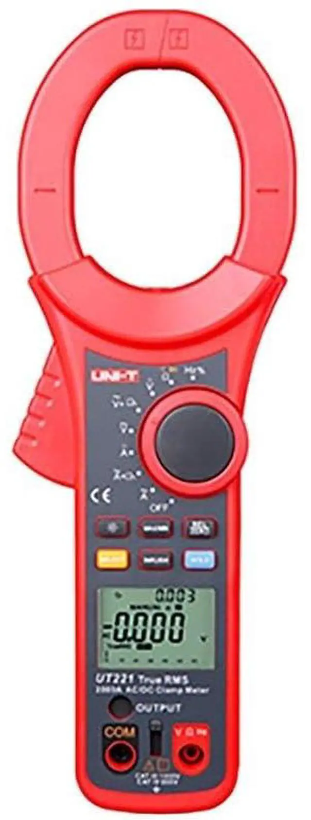 Main image of UNI-T UT221 Digital Clamp Meter 2000A AC/DC Professional Grade