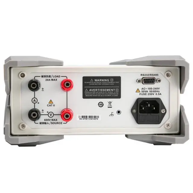 Alt view image 3 of 3 - UNI-T UTE9802+ Single-Phase Digital Power Meter AC/DC True RMS 600V/20A