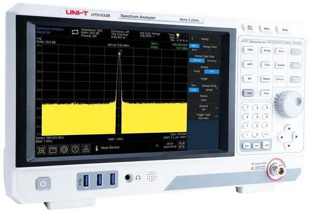 Alt view image 3 of 6 - UNI-T UTS1032B 3.2GHz Advanced-Series Spectrum Analyzer