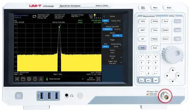 Alt view image 2 of 6 - UNI-T UTS1032B 3.2GHz Advanced-Series Spectrum Analyzer