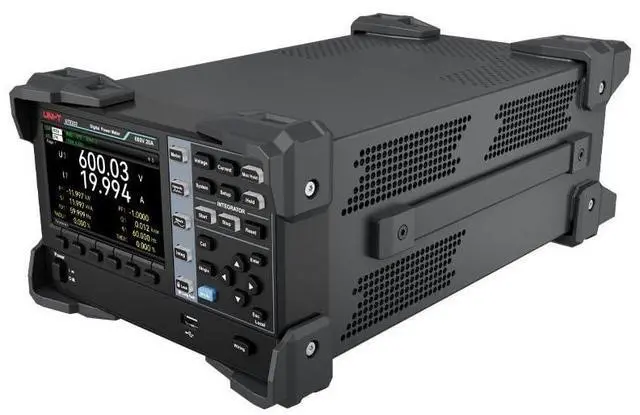 Alt view image 4 of 7 - UNI-T UTE323G 3-Channel Digital Power Meter 1P2W / 1P3W / 3P3W / 3P4W / 3V3A 300 kSa/s Synchronous Sampling 5-inch TFT-LCD USB/LAN/GPIB