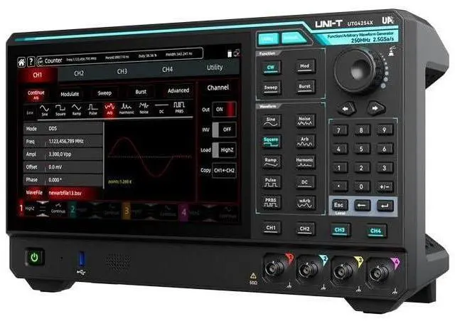 Alt view image 3 of 6 - UNI-T UTG4164X 160 MHz 4Ch Performance-Series Arbitrary Waveform Generator