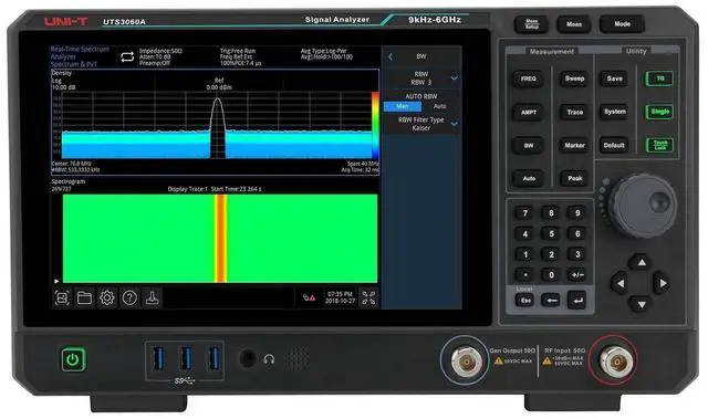 Main image of UNI-T UTS3060A Performance-Series Signal Analyzer 6.0 GHz