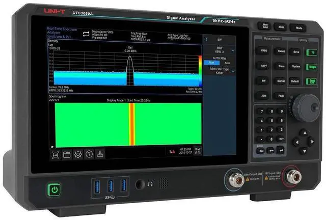 Alt view image 2 of 7 - UNI-T UTS3060A Performance-Series Signal Analyzer 6.0 GHz