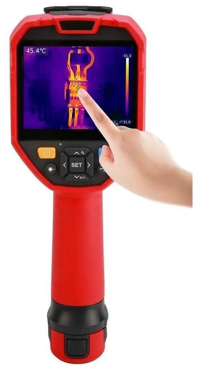 Alt view image 3 of 7 - UNI-T UTi720V Enhanced Series Video Thermal Imaging Camera 256x192 IR Resolution