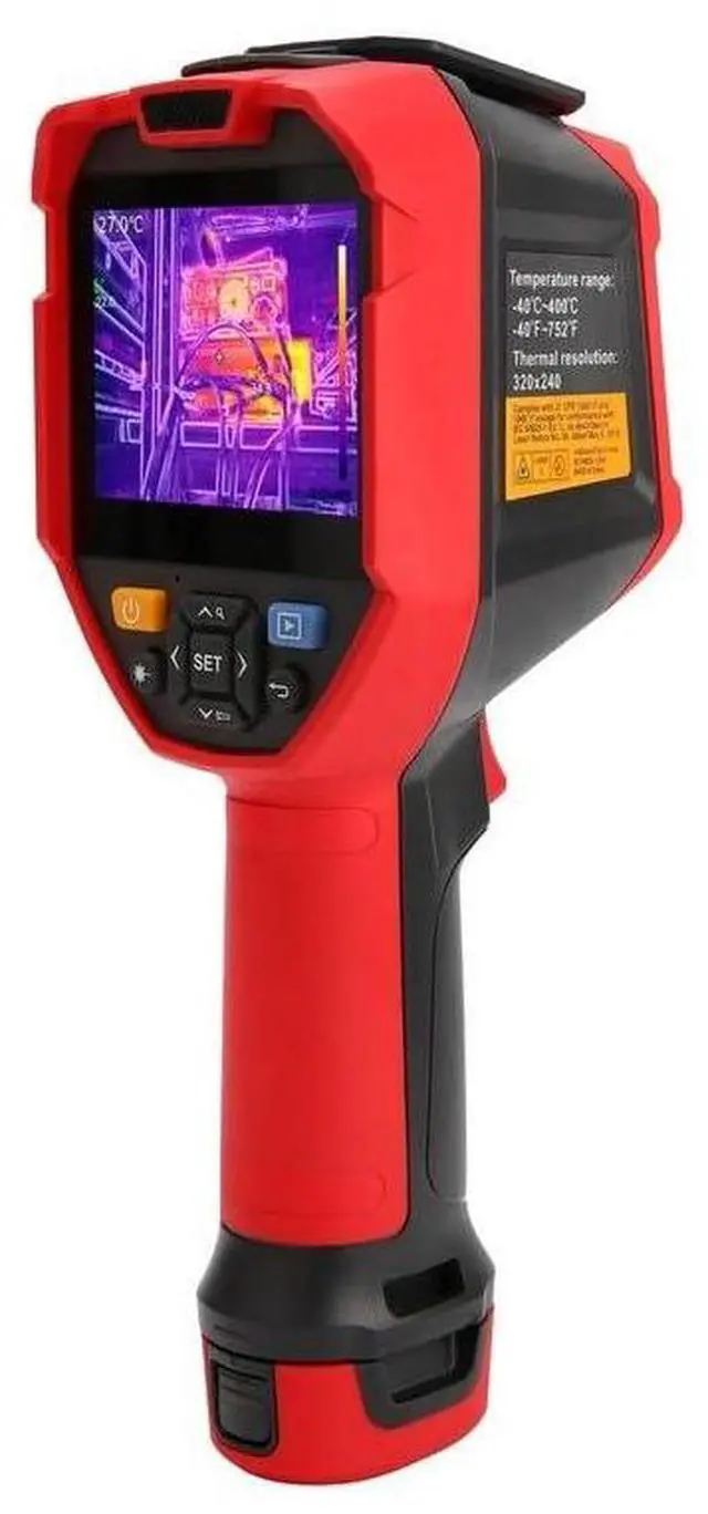 Alt view image 4 of 7 - UNI-T UTi720V Enhanced Series Video Thermal Imaging Camera 256x192 IR Resolution