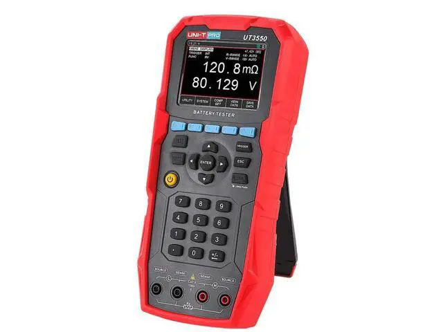 Alt view image 2 of 6 - UNI-T UT3550 Handheld Battery Internal Resistance & Voltage Tester