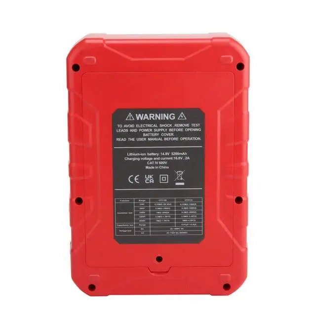 Alt view image 5 of 7 - UNI-T UT513C Advanced Insulation Resistance Tester 5 kV, 5 T