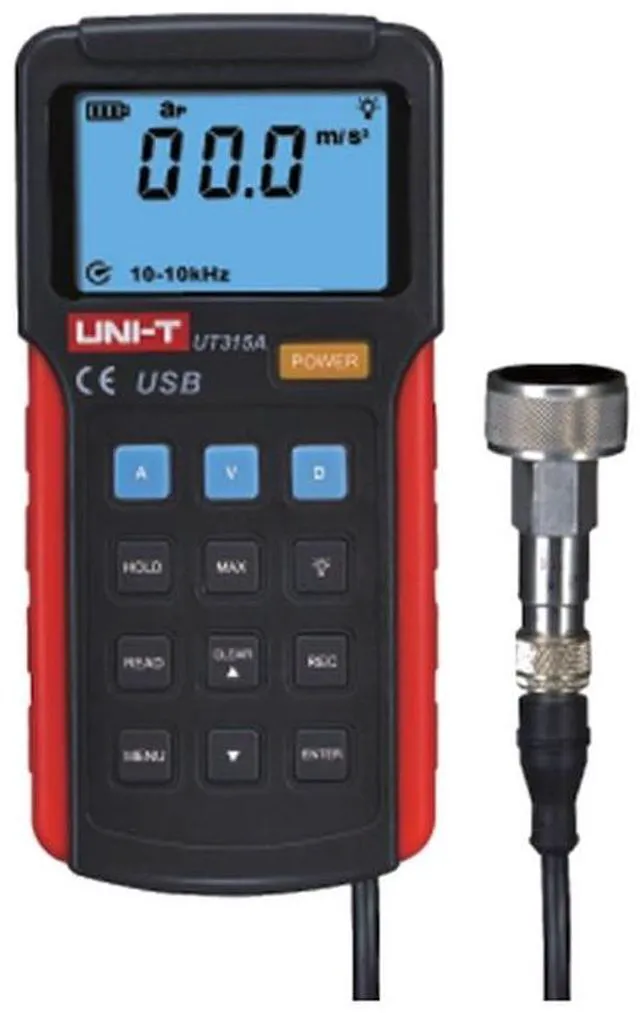 Main image of UT315A Handheld Vibration Tester Professional Grade
