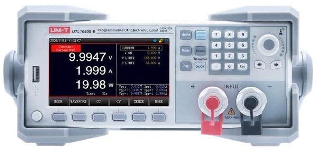 Main image of UNI-T UTL1020S-E 200W Programmable DC Electronic Load