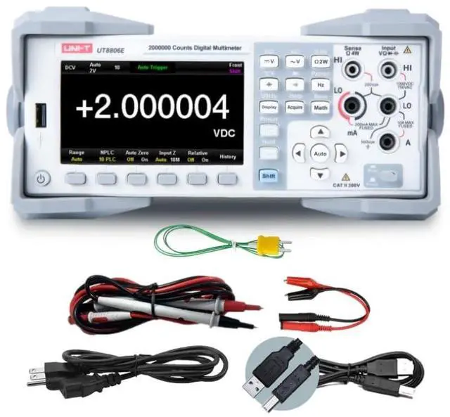 Main image of UNI-T UT8806EG 6.5 Digit Performance-Series Bench DMM with GPIB
