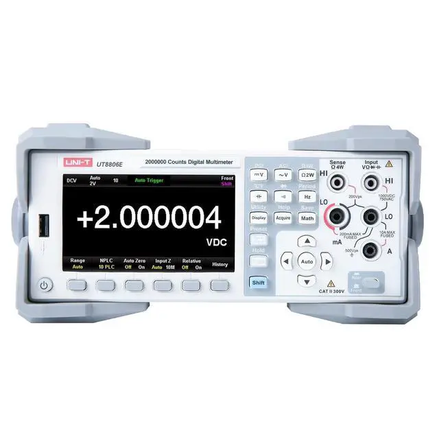 Alt view image 2 of 3 - UNI-T UT8806EG 6.5 Digit Performance-Series Bench DMM with GPIB