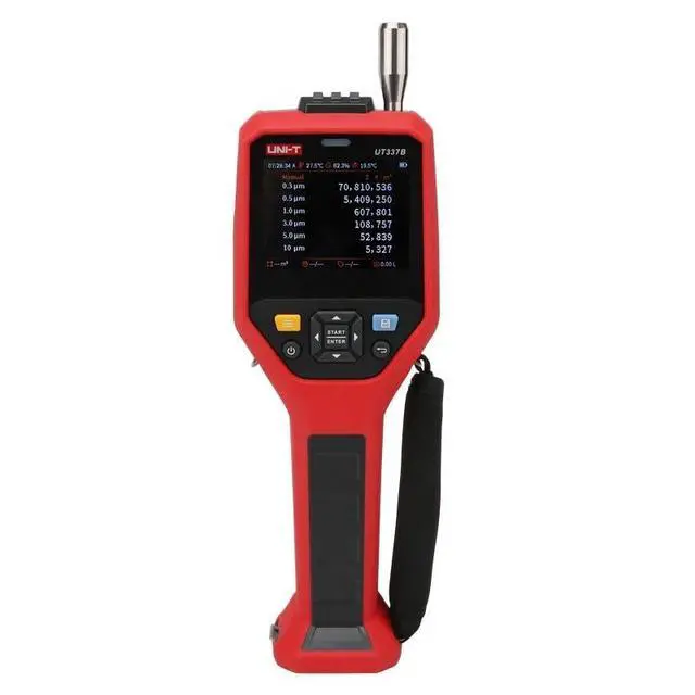 Main image of UNI-T UT337B Professional Laser Particle Counter 6CH Synchronous Measure Quantity and Size Distribution Airborne Particles in Real Time Ranging 0.3m to 10.0m