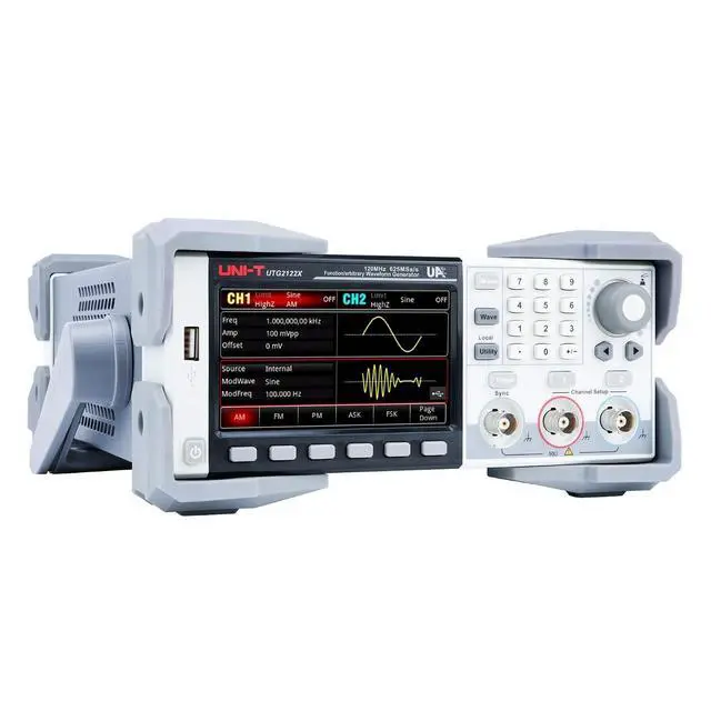 Alt view image 2 of 5 - UNI-T UTG2122X 120 MHz 2-Channel Arbitrary Waveform Generator