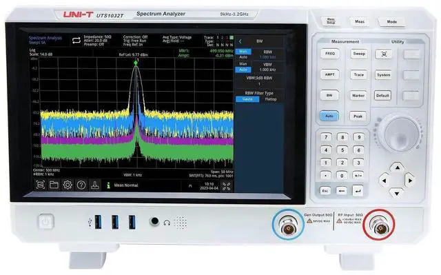 Alt view image 2 of 5 - UNI-T UTS1032T 3.2GHz Advanced-Series Spectrum Analyzer, with Tracking Generator